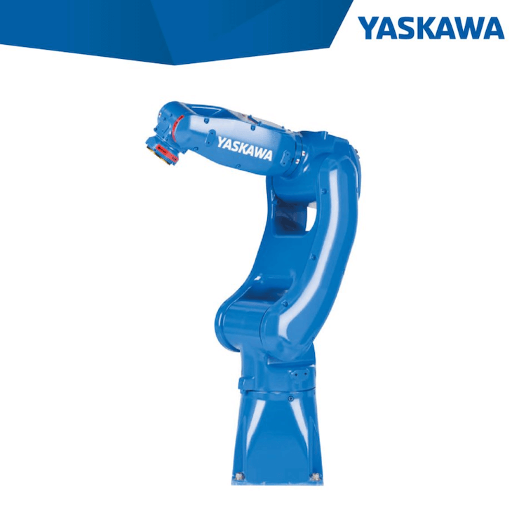 YASKAWA MOTOMAN GP8 روبوت الحمولة 8kg/Reach 727mm لروبوتات الانتقاء والمكان
